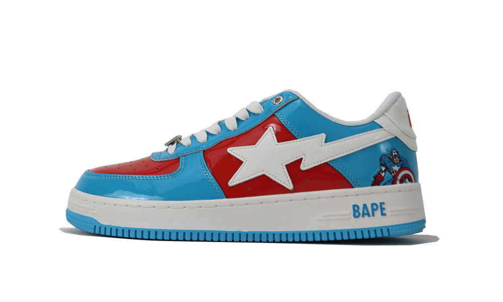 Bape Sta Marvel Comics Captain America (2022),Specials : Monicasneaker_monicasneakers