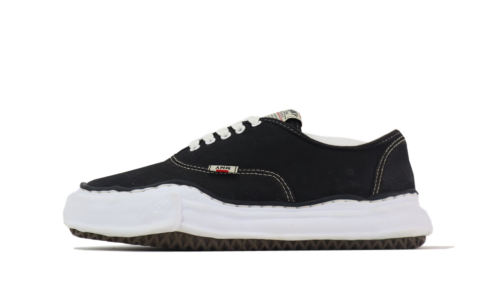 Maison Mihara Yasuhiro Baker OG Sole Canvas Low black,Specials : Monicasneaker_monicasneakers