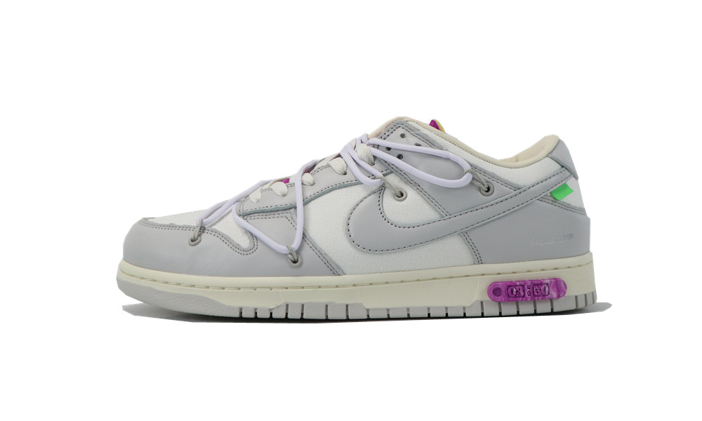 OFF-White Nike dunk low grey