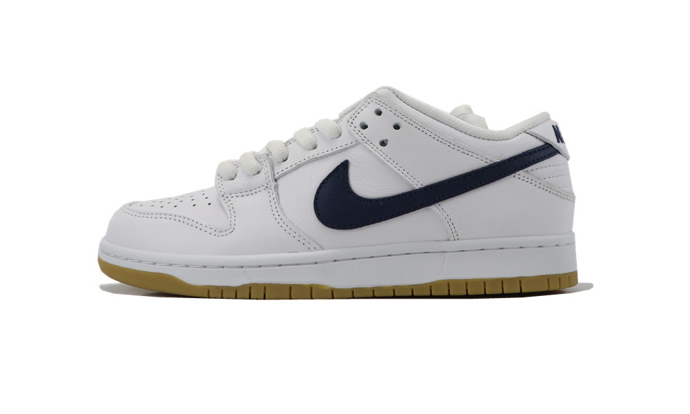 NIKE SB DUNK LOW PRO ORANGE LABEL "WHITE/NAVY