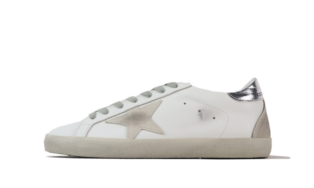 golden goose white silver